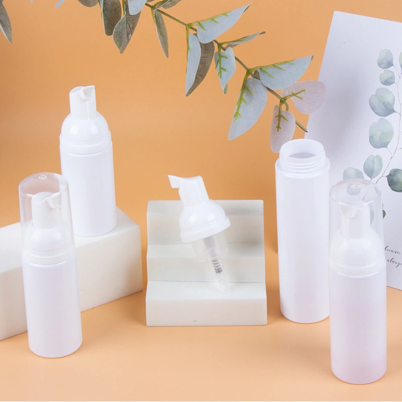 Best Quality 50ml 150ml 200ml 43/410 Pump Liquid Soap Foam Pump Face Cleanser Cosmetic Bottle